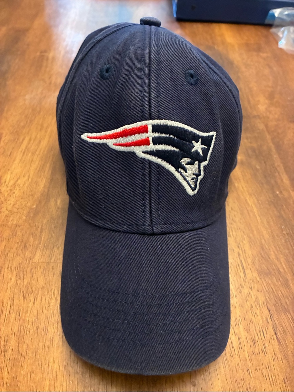 NFL Navy Blue Team Apparel Cap with Embroidered Shield